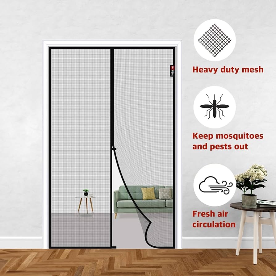 Magnetic Foldable Anti-Mosquito Door Curtain