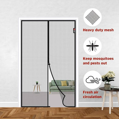 Magnetic Foldable Anti-Mosquito Door Curtain